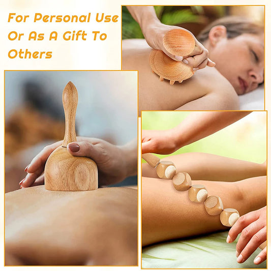 Wood Therapy Massage - Tool Lymphatic Drainage Massager