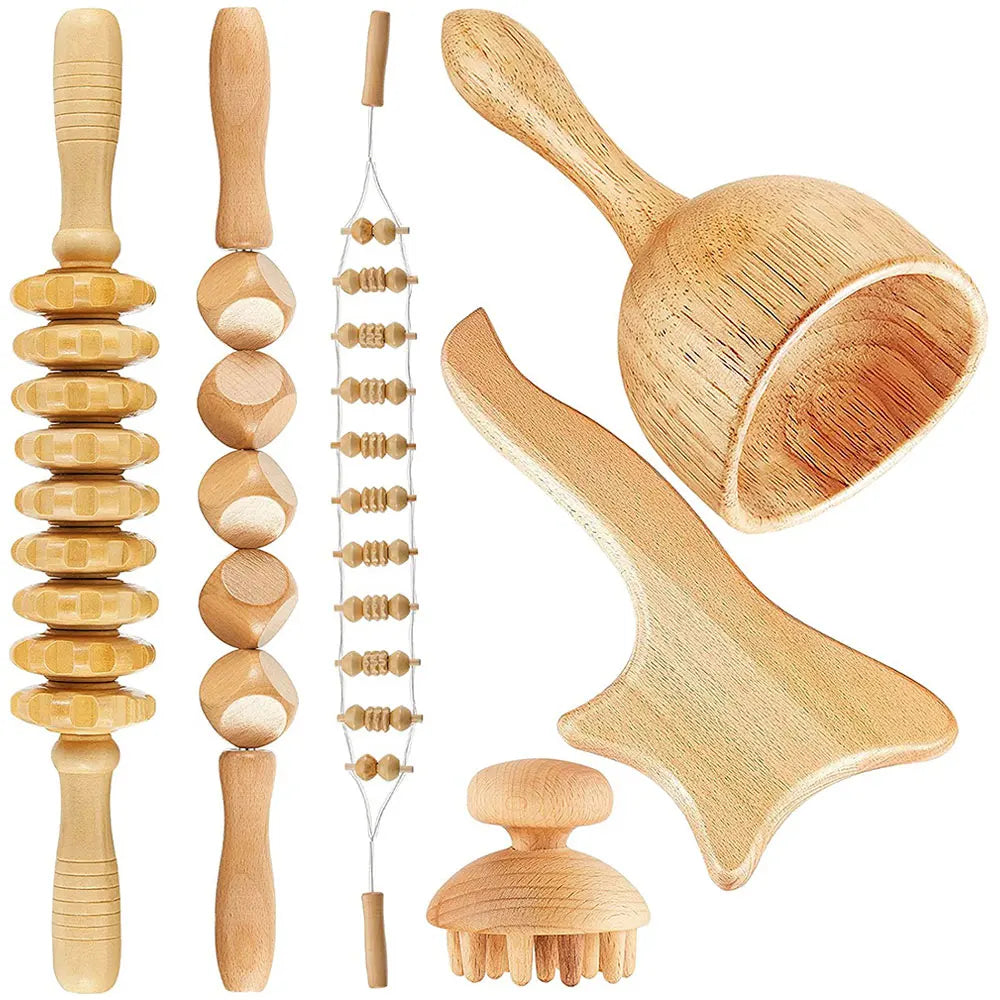 Wood Therapy Massage - Tool Lymphatic Drainage Massager