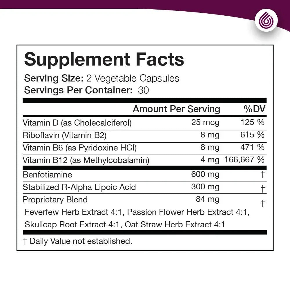 Nerve Renew Advanced – R-Alpha Lipoic Acid + B Complex