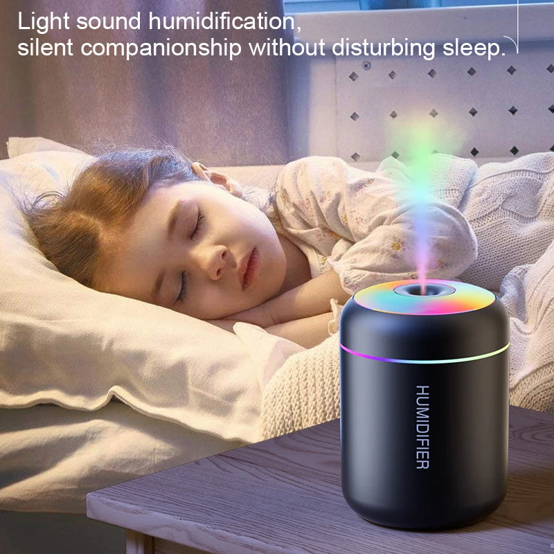 Mini Air Humidifier USB Aroma Diffuser Essential Oil Purifier