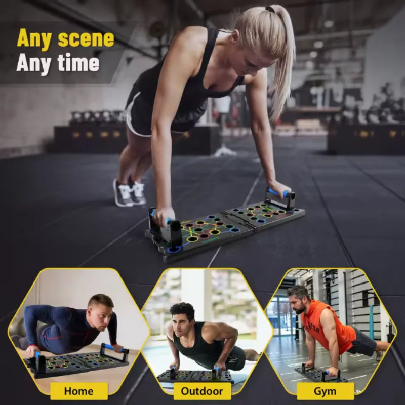 Push-Up & Pull-Up Bars – Multifunctional Home Workout Equipment