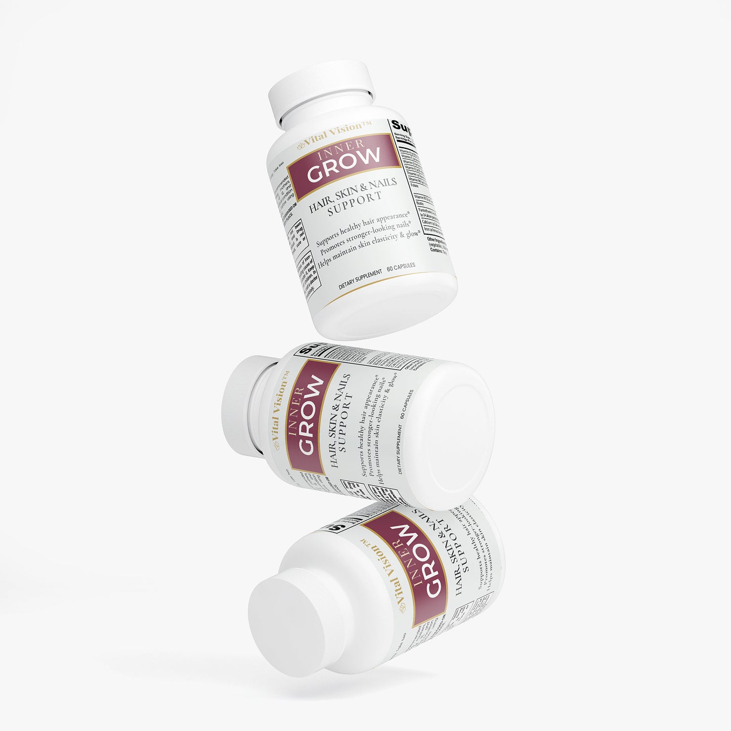 INNER GROW Hair Skin and Nails Support | Beauty Wellness Supplement