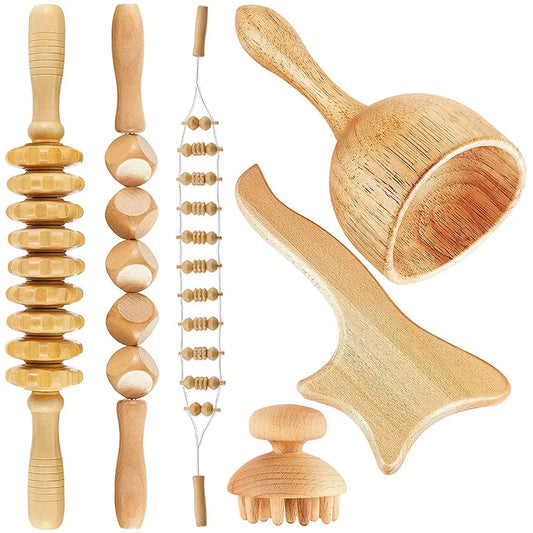 Wood Therapy Massage - Tool Lymphatic Drainage Massager