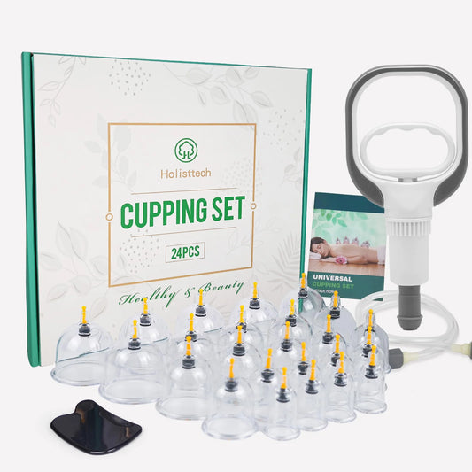 Cupping Therapy Set – Pain Relief & Muscle Relaxation & Pump for Cellulite