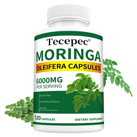 Natural Moringa Capsules – Energy, Antioxidants & Vitality