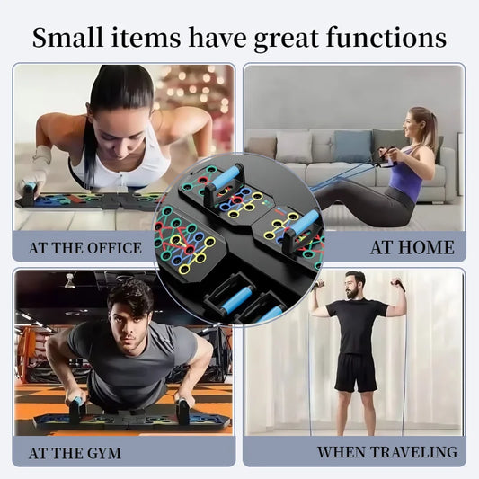 Push-Up & Pull-Up Bars – Multifunctional Home Workout Equipment