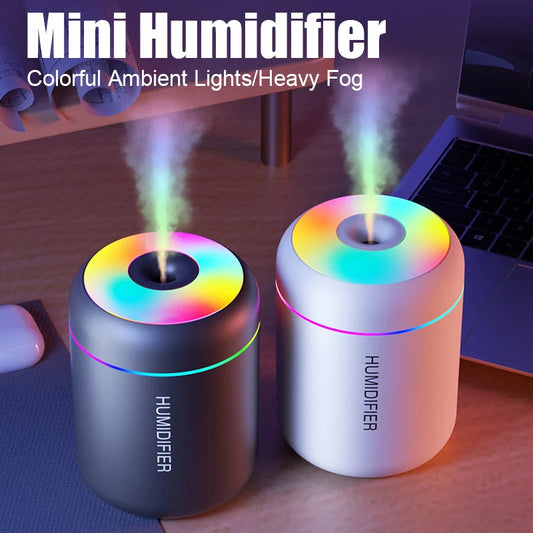 Mini Air Humidifier USB Aroma Diffuser Essential Oil Purifier